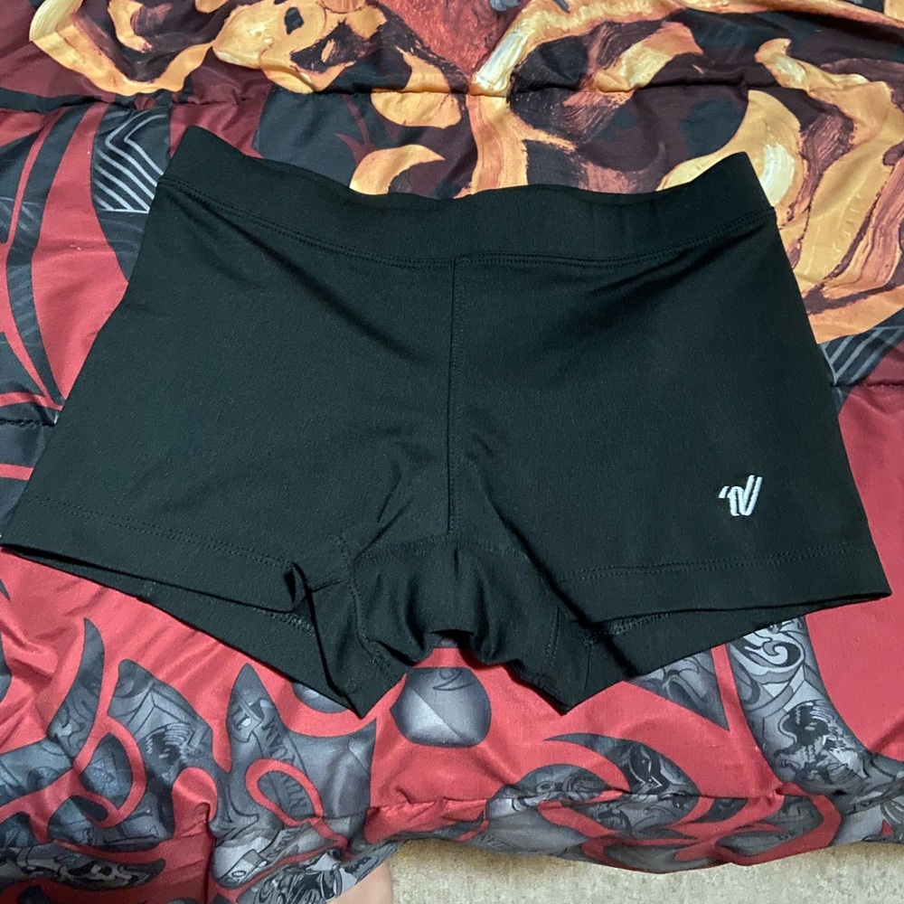 Varsity spandex shorts